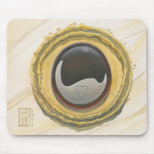 Onyx Core Gemstone Mousepad (Vorne)