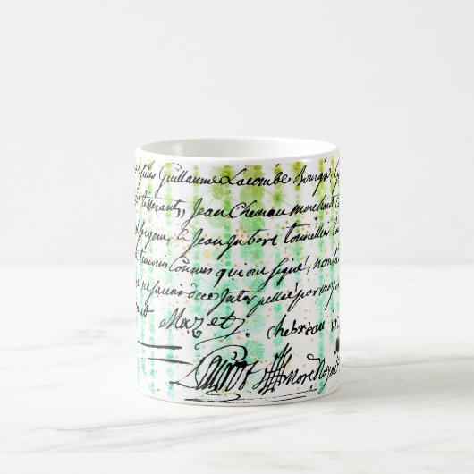 Onyx Eiffelturm Kaffeemaschine Tasse (Mittel)