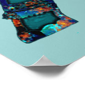 Onyx Elephant Poster (Ecke)