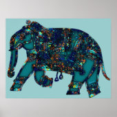 Onyx Elephant Poster (Vorne)