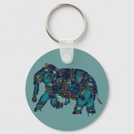 Onyx Elephant Schlüsselanhänger (Vorderseite)