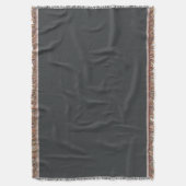 Onyx-farbige Kehlkopfblanket Decke (Vorderseite Vertikal)