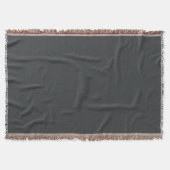 Onyx-farbige Kehlkopfblanket Decke (Vorderseite)