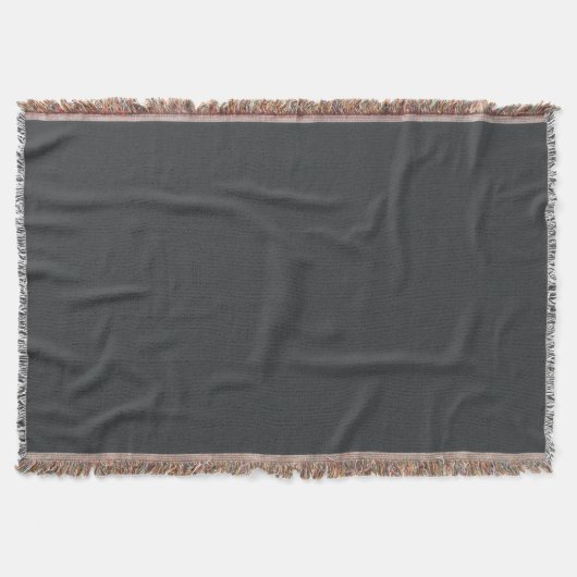 Onyx-farbige Kehlkopfblanket Decke (Vorderseite)