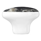 Onyx Gem Natural Pattern Keramikknauf (Seitenansicht)