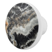 Onyx Gem Natural Pattern Keramikknauf (Rechts)