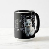 Onyx - Herz eines schwarzen Löwen Tasse (VorderseiteRechts)