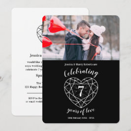 Onyx Jubiläum 7 Jahre Foto Party Einladungen