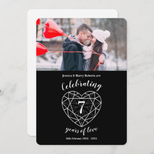 Onyx Jubiläum 7 Jahre Foto Party Einladungen