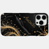 Onyx Luxe Case-Mate iPhone Hülle (Rückseite (Horizontal))