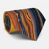 Onyx-Marmor-Kunstkrawatte Krawatte (Gerollt)