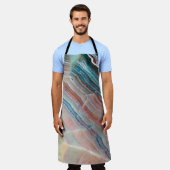 Onyx-Marmor-Textur Hintergrund der natürlichen Sto Schürze (Getragen)