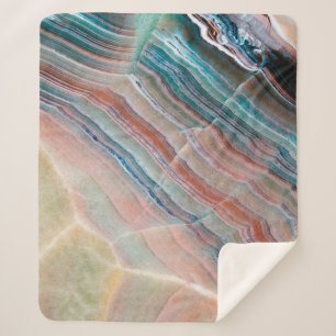 Onyx-Marmor-Textur Hintergrund der natürlichen Sto Sherpadecke