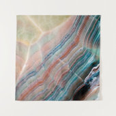 Onyx-Marmor-Textur Hintergrund der natürlichen Sto Wandteppich (Vorderseite (Horizontal))