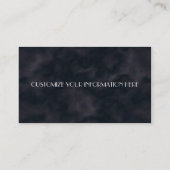 Onyx-Marmor Visitenkarte (Rückseite)