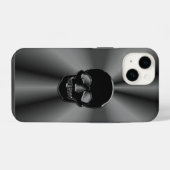 Onyx-Schädel iPhone Hülle (Rückseite (Horizontal))
