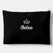 Onyx Shine Pageant Pocket Sash Bag Zubehörtasche (Rückseite)