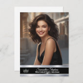 Onyx Shine Pageant Promo Postkarte (Vorne/Hinten)