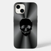 Onyx Skull Case-Mate iPhone Hülle (Rückseite)