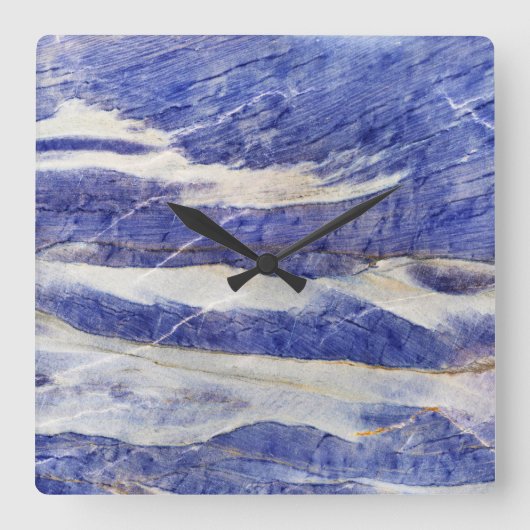 Onyx Stone Muster Acrylwand Uhr (Vorderseite)