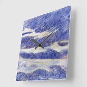 Onyx Stone Muster Acrylwand Uhr (Winkel)