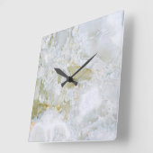 Onyx Stone Muster Acrylwand Uhr (Winkel)