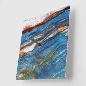Onyx Stone Muster Acrylwand Uhr (Winkel)