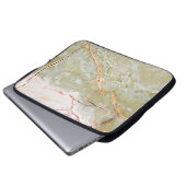 Onyx Stone Muster Notebook-Sieb Laptopschutzhülle (Vorne Knopf)