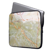 Onyx Stone Muster Notebook-Sieb Laptopschutzhülle (Vorderseite Links)