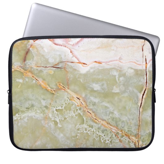 Onyx Stone Muster Notebook-Sieb Laptopschutzhülle (Vorderseite)