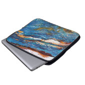 Onyx Stone Muster Notebook-Sieb Laptopschutzhülle (Vorne Knopf)