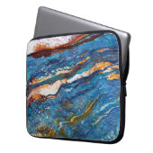 Onyx Stone Muster Notebook-Sieb Laptopschutzhülle (Vorderseite Links)
