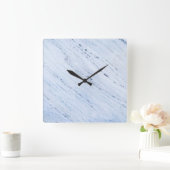 Onyx Stone Pattern Acrylic Wall Clock Quadratische Wanduhr (Zuhause)