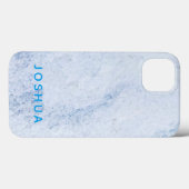 Onyx Stone Phone/iPad Case Individuelle Name (Rückseite (Horizontal))