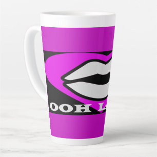 OO La La Design Rosa und schwarze Schönheit Thema Milchtasse