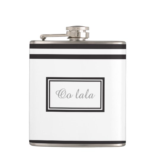 Oo lala flachmann (Vorderseite)