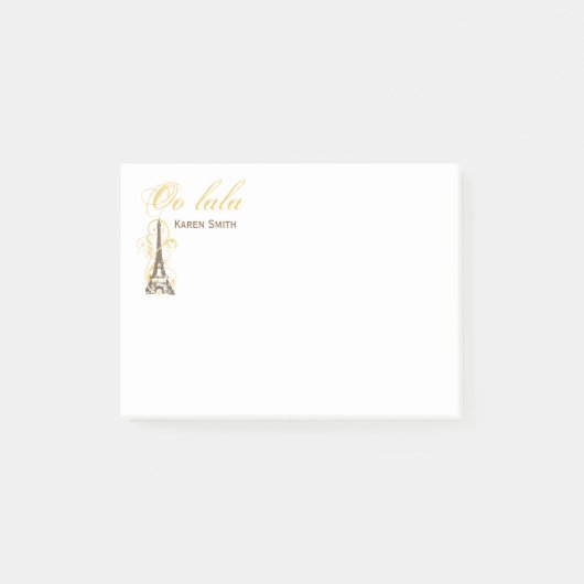 Oo lala post-it klebezettel (Vorderseite)