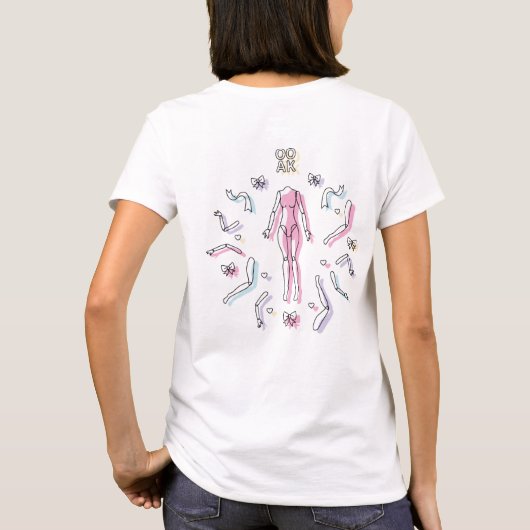 #OOAK (Pastel) T-Shirt (Rückseite)