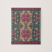 Oodles Jigsaw Puzzle (Foo Poodles Design)