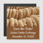 Oodles Save the Date Snickerdoodles Magnetkarte (Vorne/Hinten)