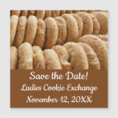 Oodles Save the Date Snickerdoodles Magnetkarte (Vorderseite)