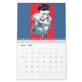 Oodles von Poodles Dog Art Calender Kalender (Mär 2026)