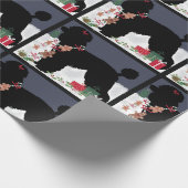 Oodles von Pudel-Weihnachten Geschenkpapier (Ecke)