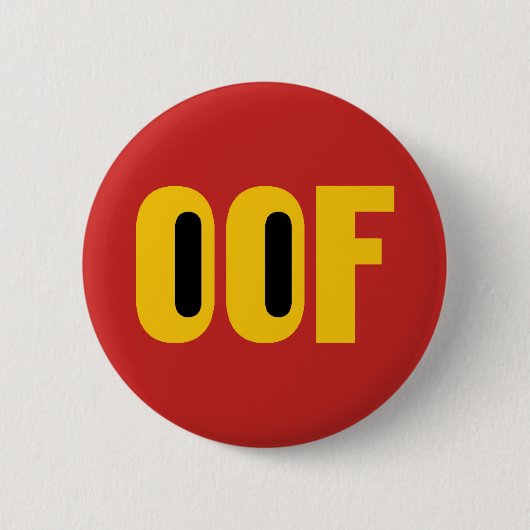 Oof Button (Vorderseite)