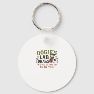 Oogie�s Lab Draws � Lustiger Halloween Phlebotomis Schlüsselanhänger