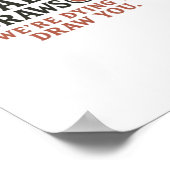 Oogie's Labrador Zeichne - Funny Halloween Phlebot Poster (Ecke)