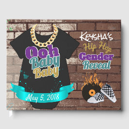 Ooh Baby-Hip Hop Gender Reveal Gästebuch