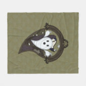 Ooh das Gespenst Fleece Blanket (Vorderseite (Horizontal))