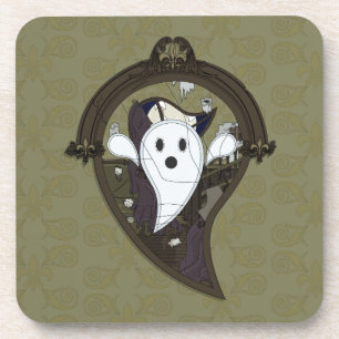 Ooh die Ghost Square Achterbahn Untersetzer