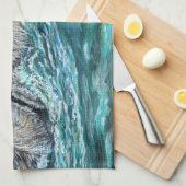 Ooh Goody Lunchtime Sea Otter Malerei Geschirrtuch (Viertel Falte)